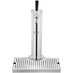 VEVOR Kegerator Tower Kit, Single Tap Beer Conversion Kit