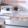 VEVOR Electric Buffet Server & Food Warmer, 25.6" x 15" Portable Stainless Steel Chafing Dish Set with Temp Control & Oven-Safe Pan