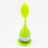 1pc/7pcs Tea Infuser Silicone Handle Stainless Steel Strainer Drip Tray Included - Loose Tea Steeper - Best Tea Infuser For Loose Leaf Or Herbal Tea